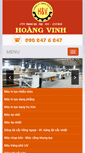 Mobile Screenshot of cokhihoangvinh.com