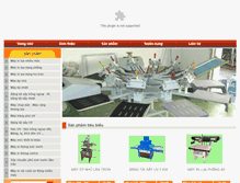 Tablet Screenshot of cokhihoangvinh.com